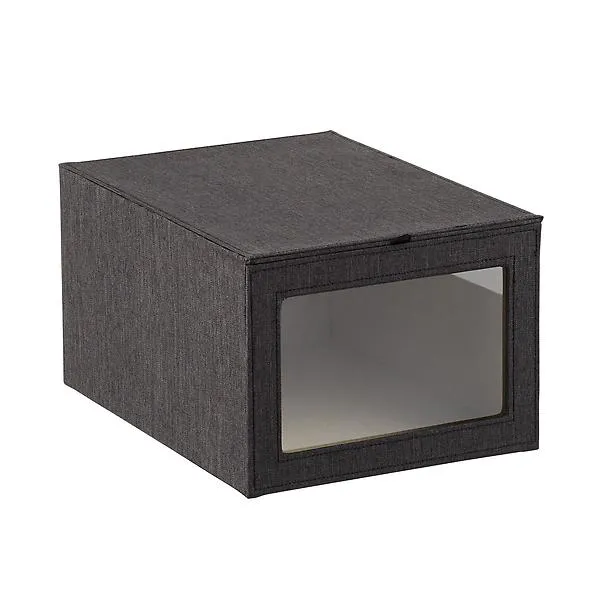 Cambridge Drop-Front Shirt Box Black