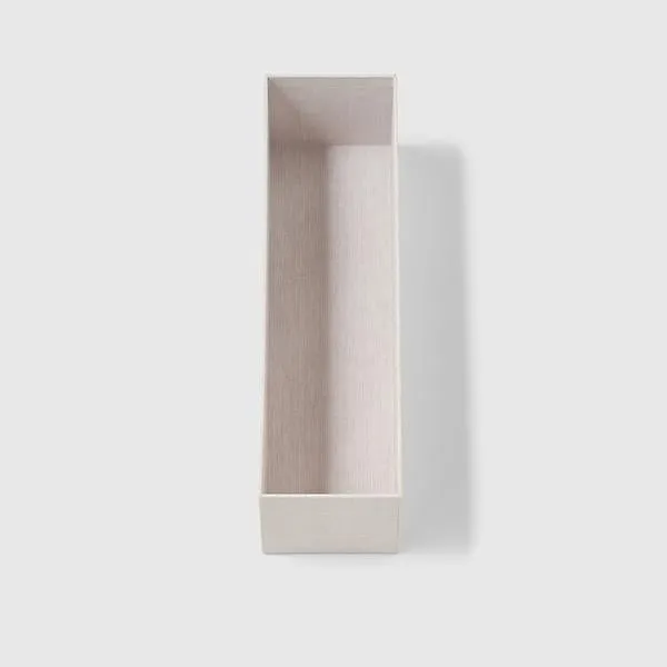 Marie Kondo Calm Narrow Organizer Parchment White