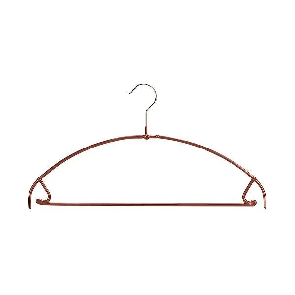MAWA Style 42PTU German Non-Slip Steel Hanger Copper Set of 10