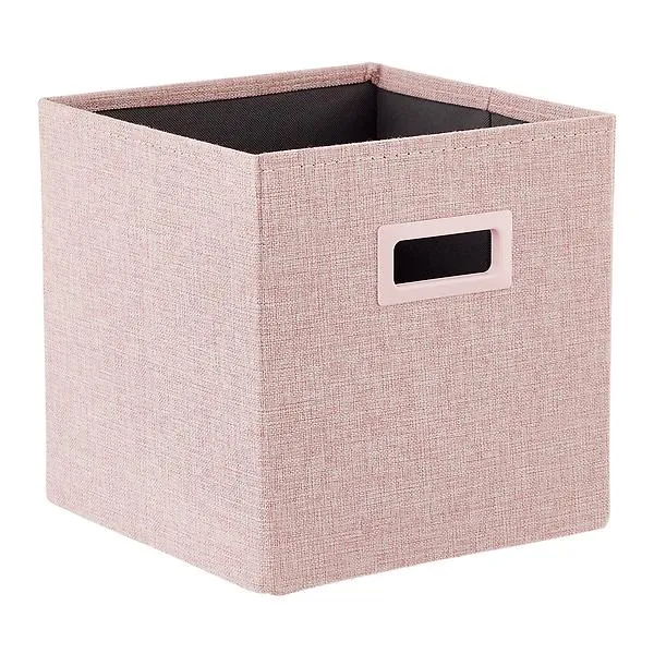 Poppin Large Storage Cubby Blush Pink
