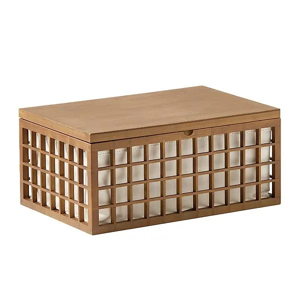 The Container Store Small Shoji Lidded Box Kocha Brown