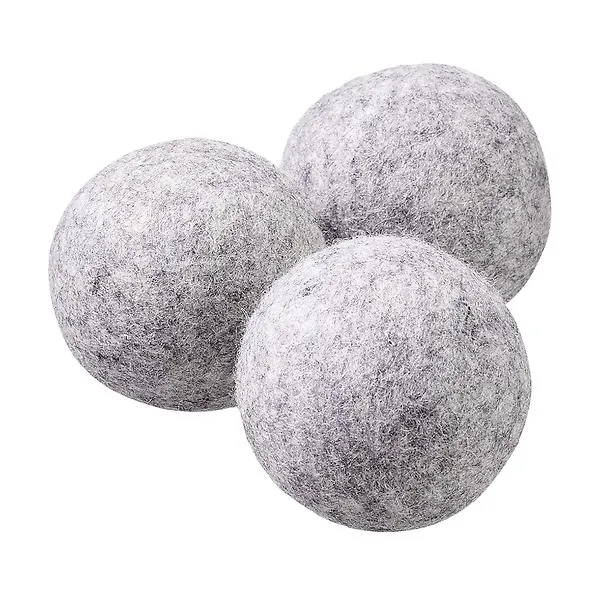 Woolzies Grey Wool Dryer Balls Pkg/6