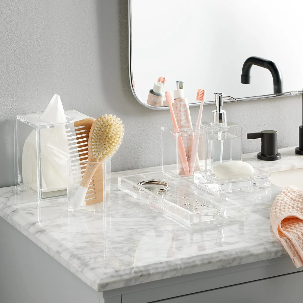 Acrylic Square Bath Starter Kit