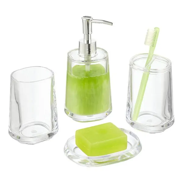 Capri Plastic Countertop Bathroom Set