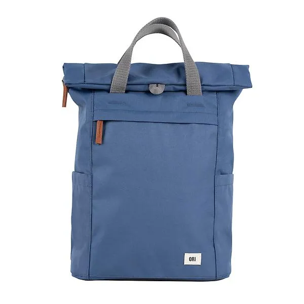 ORI London Medium Finchley A Backpack Burnt Blue