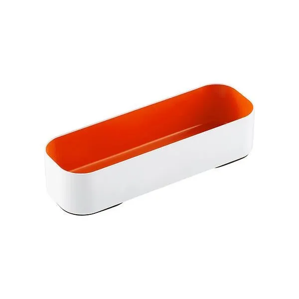 ThreeByThree Seattle Deep Metal Drawer Organizer Orange
