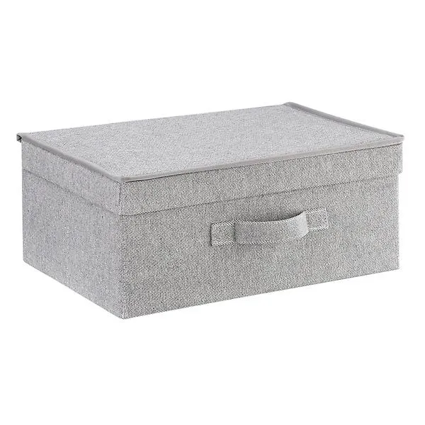 Twill Storage Box Grey