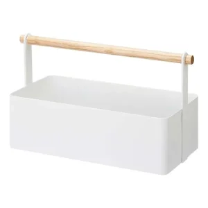 Yamazaki Large Tosca Storage Caddy White