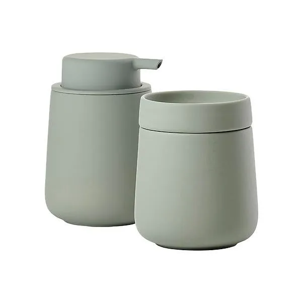 Zone Denmark Nova One Soap dispenser & Jar Matcha Green