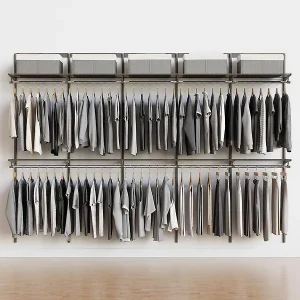 10' Reach In Closet Graphite