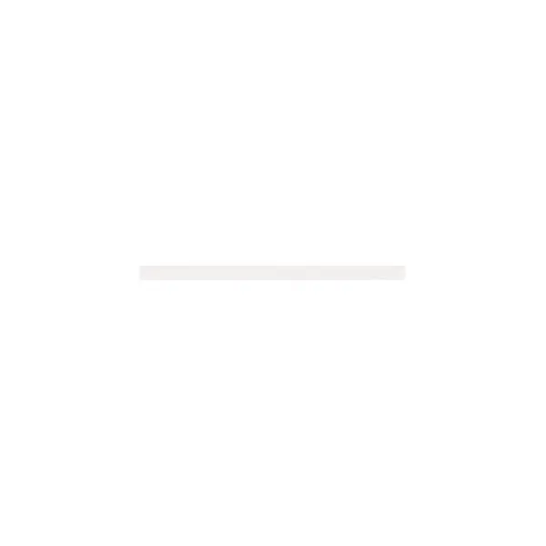 12" Elfa Left Bracket Cover White