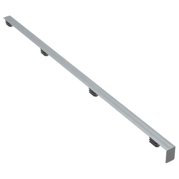 16" Elfa Center Bracket Cover Platinum