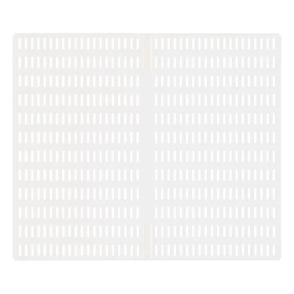 18" x 15" h Elfa Utility Door & Wall Rack Board White