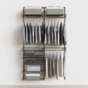 4' Reach In Closet Graphite