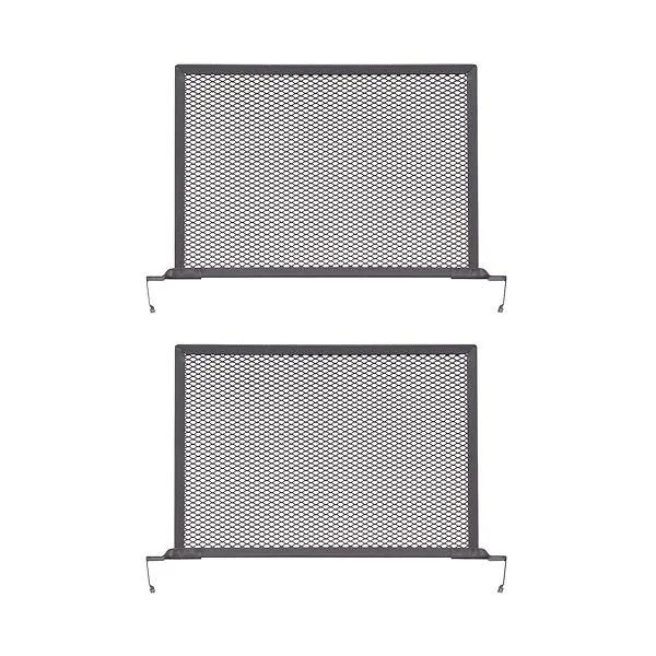 Decor+/Garage+ by Elfa 12" Solid Shelf Divider Matte Grey Pkg/2