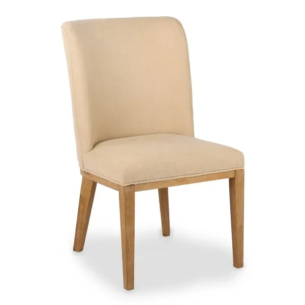 Kirklands Capri Oatmeal Upholstered Dining Chair 96579413