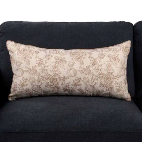 Kirklands Bloomelle Pumpkin Lumbar Pillow 36597656