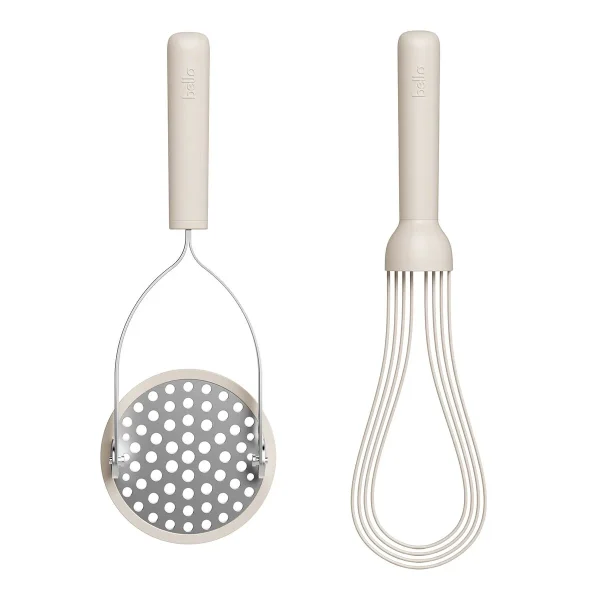 Bella Compact Masher & Whisk Tool Set of 2