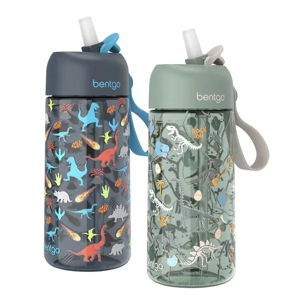 BentGo Kids Prints Water Bottle Dinosaur / Dino Foss