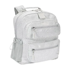 BentGo Kids School Backpack Silver Glitter