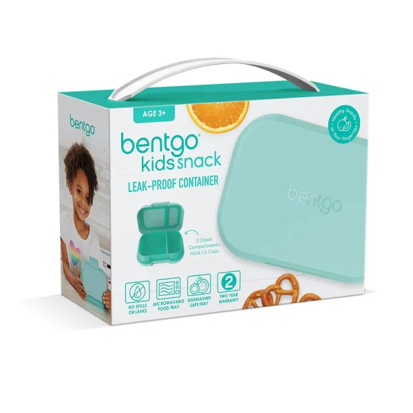 BentGo Kids Snack Container Aqua