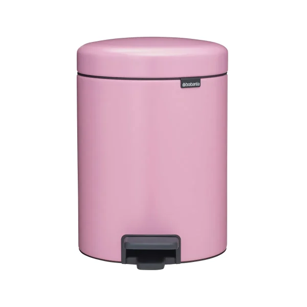 Brabantia 1.3 gal NewIcon Step On Trash Can Lilac Pink