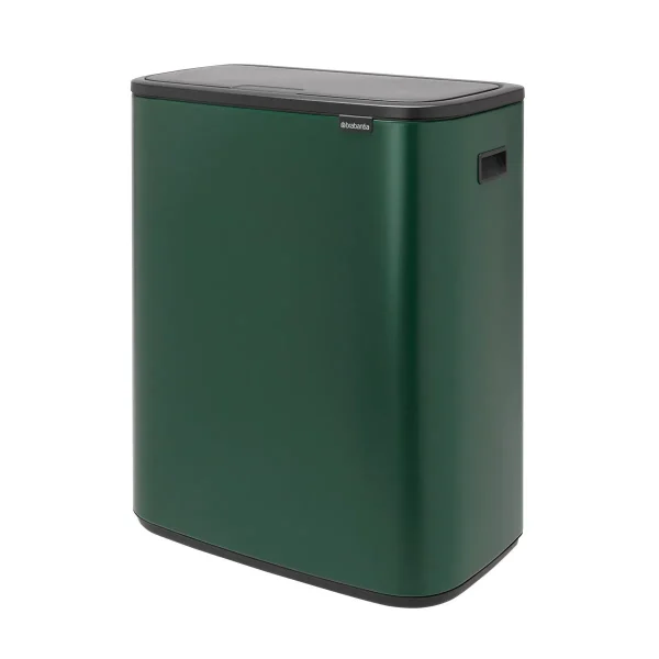 Brabantia 16 gal Bo Touch Top Trash Can Pine Green