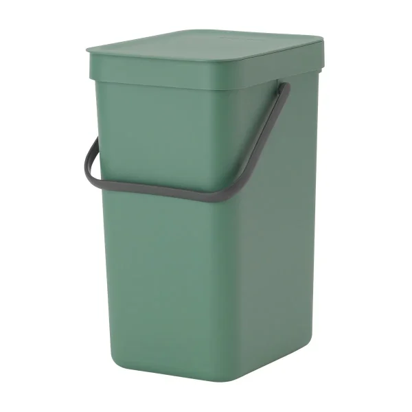 Brabantia Sort & Go' Bin, Plastic Fir Green