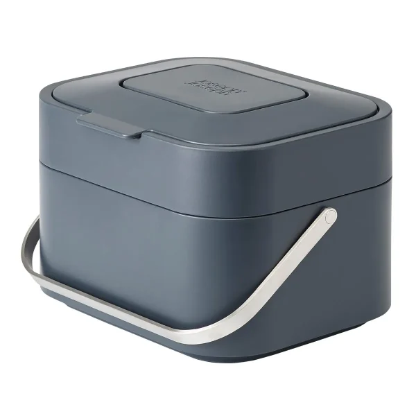 Joseph Joseph 4L Stack Food Waste Caddy Graphite