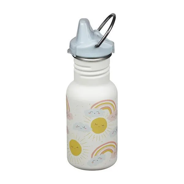 Klean Kanteen 12 oz Kid Sippy-Cap Water Bottle Rainbows