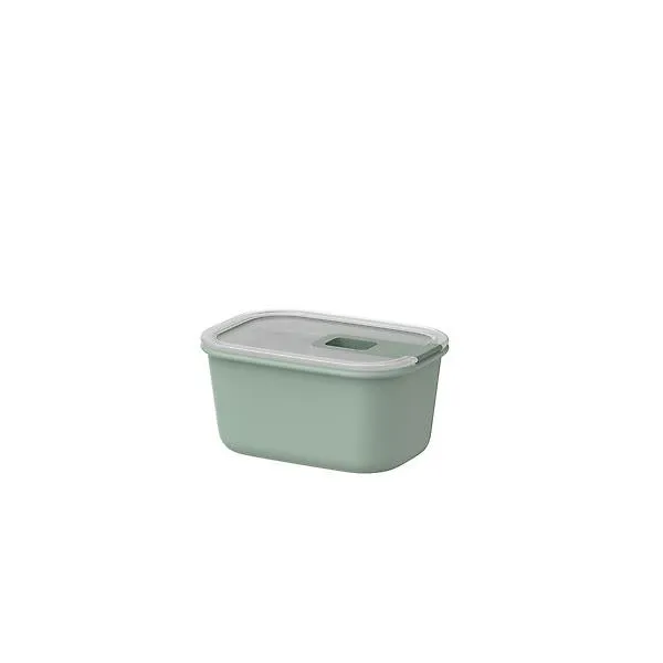 Mepal 15oz. EASYCLIP Rectangular Glass Box Nordic-Sage