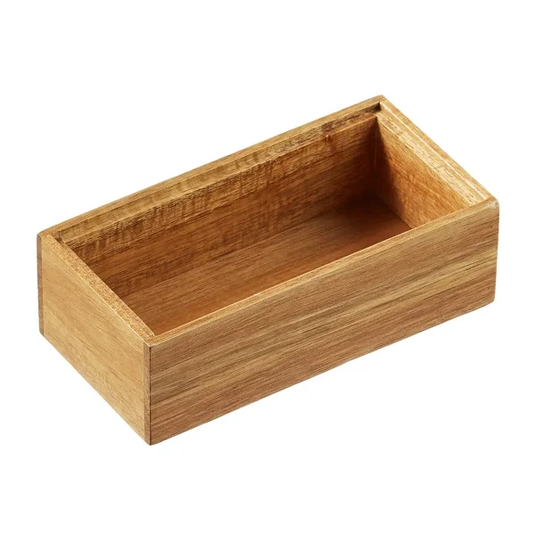 Rowan Acacia Stacking Drawer Organizer