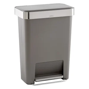simplehuman 12 gal./45 ltr. Rectangular Step Trash Can