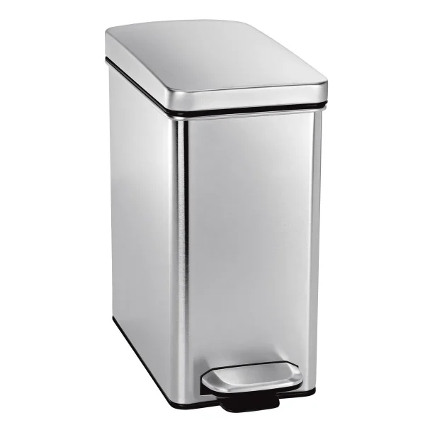 simplehuman 2.6 gal./10 ltr. Slim Step Trash Can