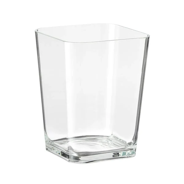 Square Open Acrylic Trash Can