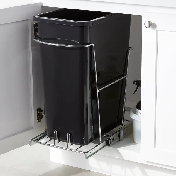 The Container Store 8 gal./30 ltr. Undercounter Pull-Out Trash Can