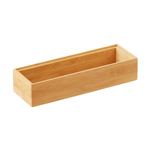The Container Store Kyoto Bamboo Stacking Drawer Organizer