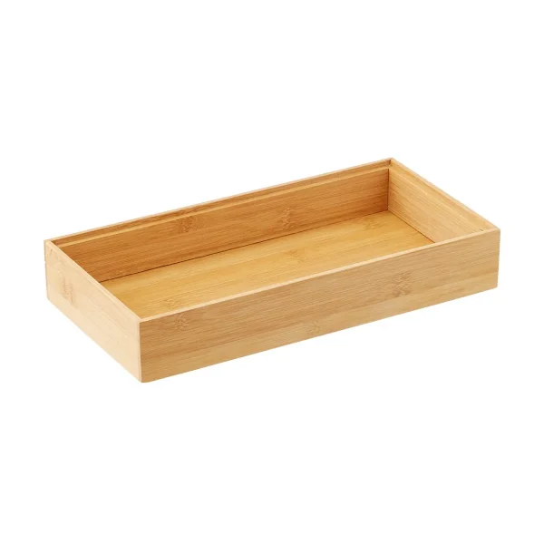 The Container Store Kyoto Bamboo Stacking Drawer Organizer