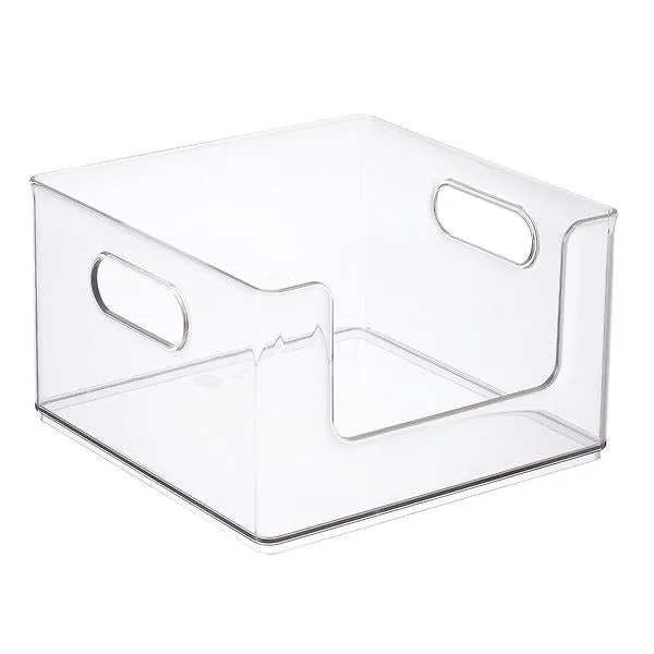 The Home Edit Open-Front All-Purpose Bin Clear