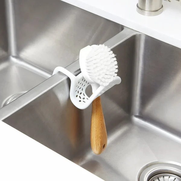 Umbra White Sling Flexible Sink Caddy