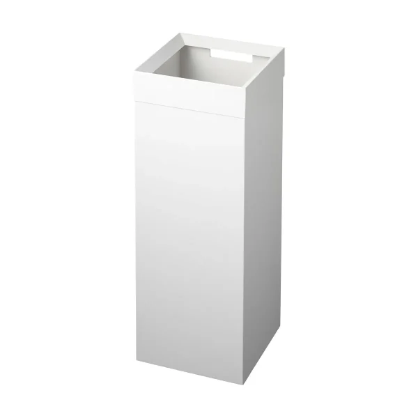 Yamazaki Home Trash Can - Steel White
