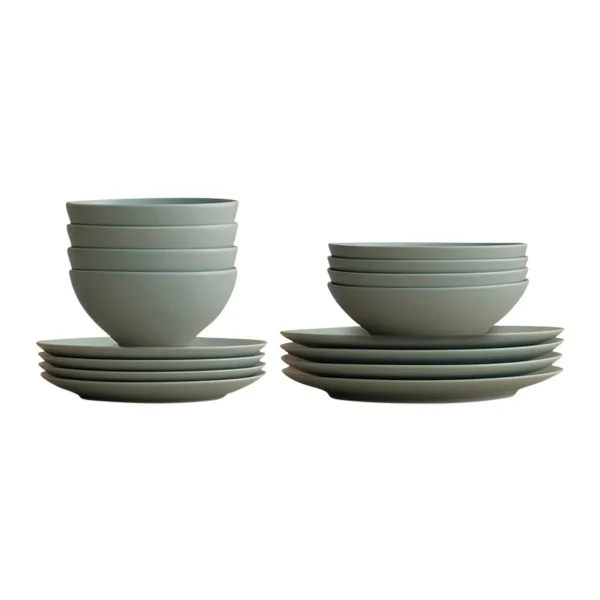 Year & Day Ceramic Dinnerware Set Palm Set of 16