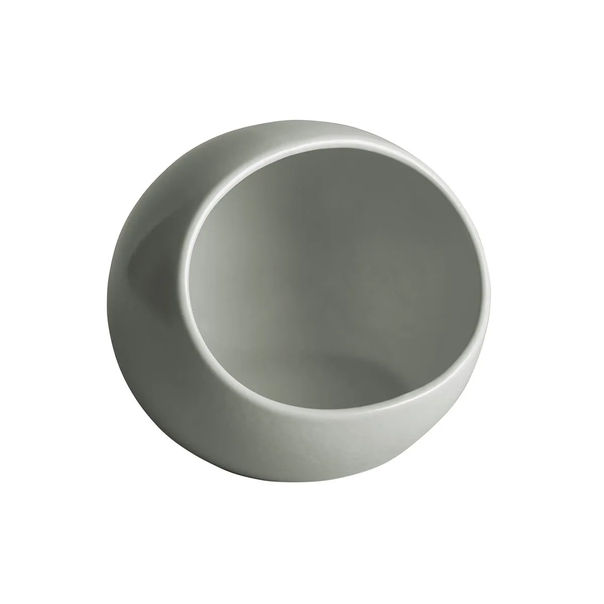 Year & Day Ceramic Salt Cellar Fog