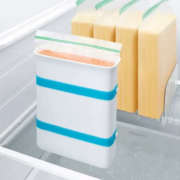 youCopia 6 Cup FreezeUp Food Block Maker White