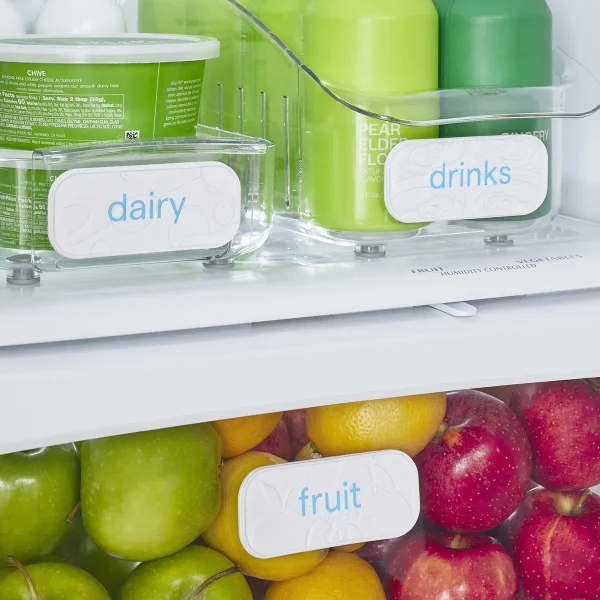 YouCopia ReStickable 3D Fridge Labels Pack of 10
