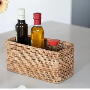 Artifacts Trading Company Petite Basket Honey Brown
