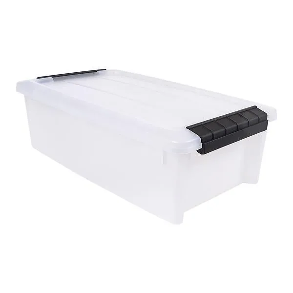 Iris 5.75 QT Stack and Pull Tote Single Natrual Pkg/Single